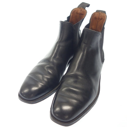 Good Condition◆Crockett &amp; Jones Chelsea Side Gore Boots Men's Black 5.5E CROCKETT&amp;JONES [AFC29] 