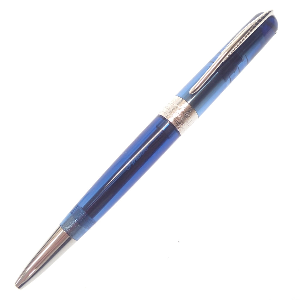 Like new◆Pineider Twist Ballpoint Pen Avatar UR Message Card Set Blue with Box Pineider AVATAR [AFI18] 