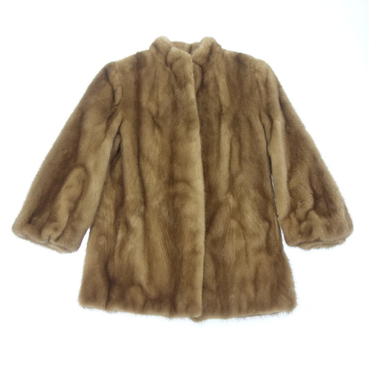 SAGA MINK Half Coat Mink Brown No. 9 SAGA MINK [AFF24] [Used] 