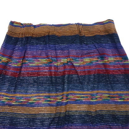 Good condition ◆ Missoni knit skirt ladies blue MISSONI [AFB2] 