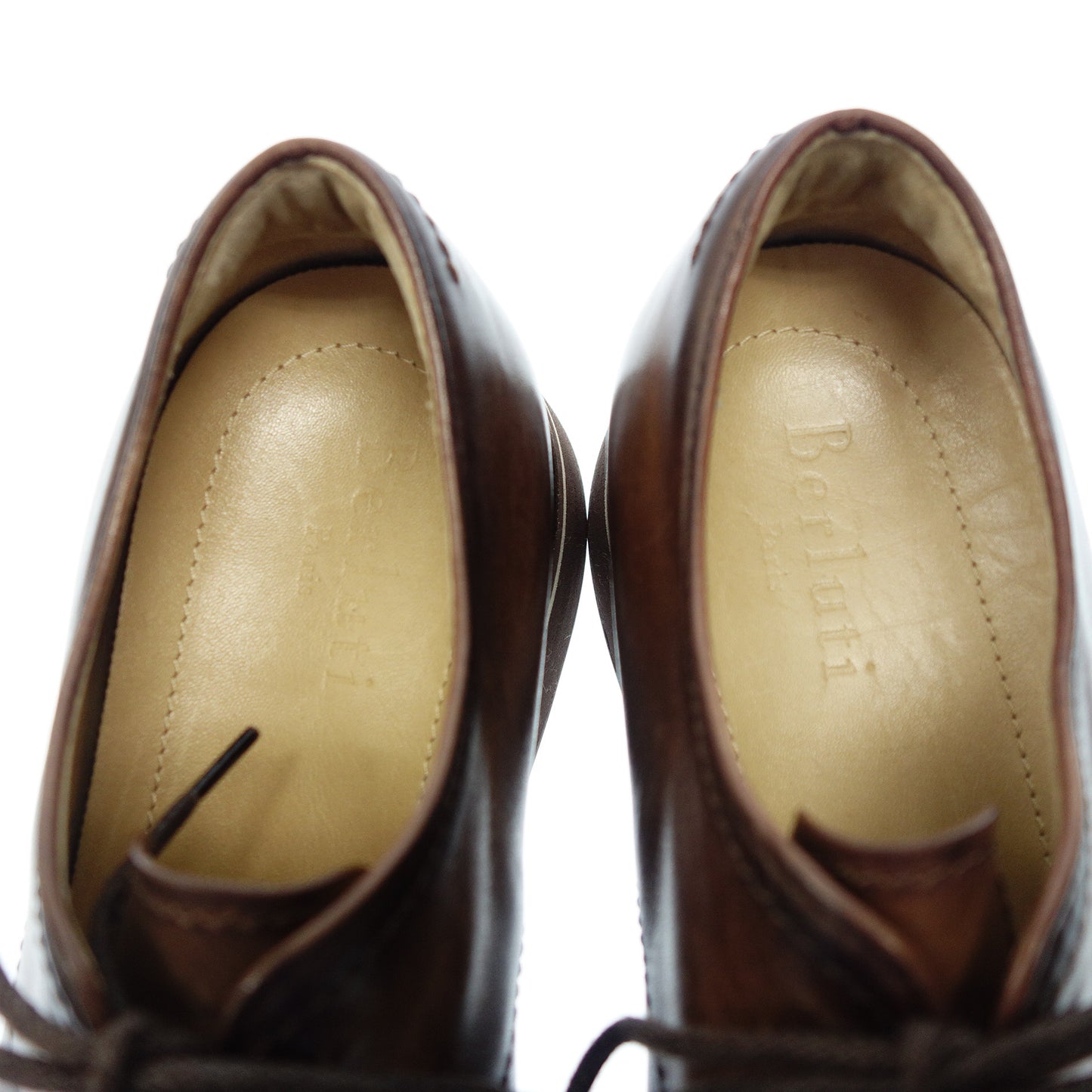 Very good condition◆Berluti Oxford shoes Alessio Padova Men's Brown Size 5.5 BERLUTI Alessio Padova [AFC1] 