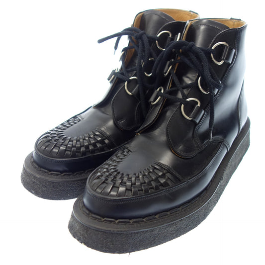 GEORGE COX rubber sole boots VI GIBSON 13327 men's size 8 black GEORGE COX [AFC55] [Used] 