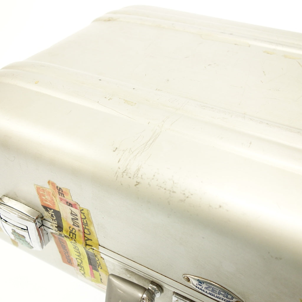 Used ◆ZEROHALLIBURTON aluminum attache case small silver ZEROHALLIBURTON 