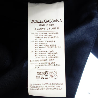 Dolce &amp; Gabbana 2B Jacket 52 Men's Navy DOLCE&amp;GABBANA [AFA22] [Used] 