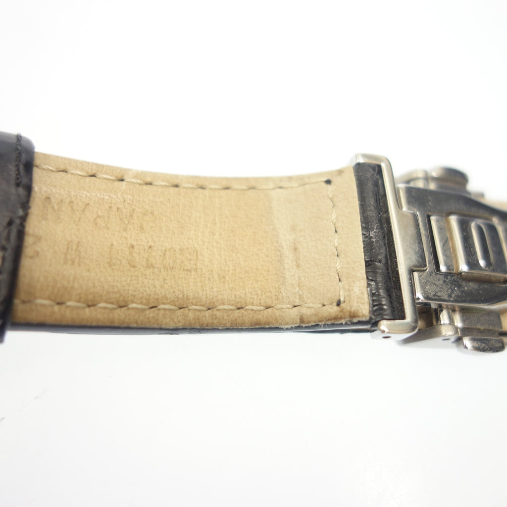 Good condition ◆ Grand Seiko replacement belt crocodile black 20mm Grand Seiko [AFI11] 