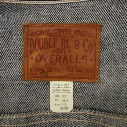 Double R L Ralph Lauren 牛仔夹克 2nd Rigid 036RB04 男士 L 海军蓝 RRL [AFB23] [二手] 