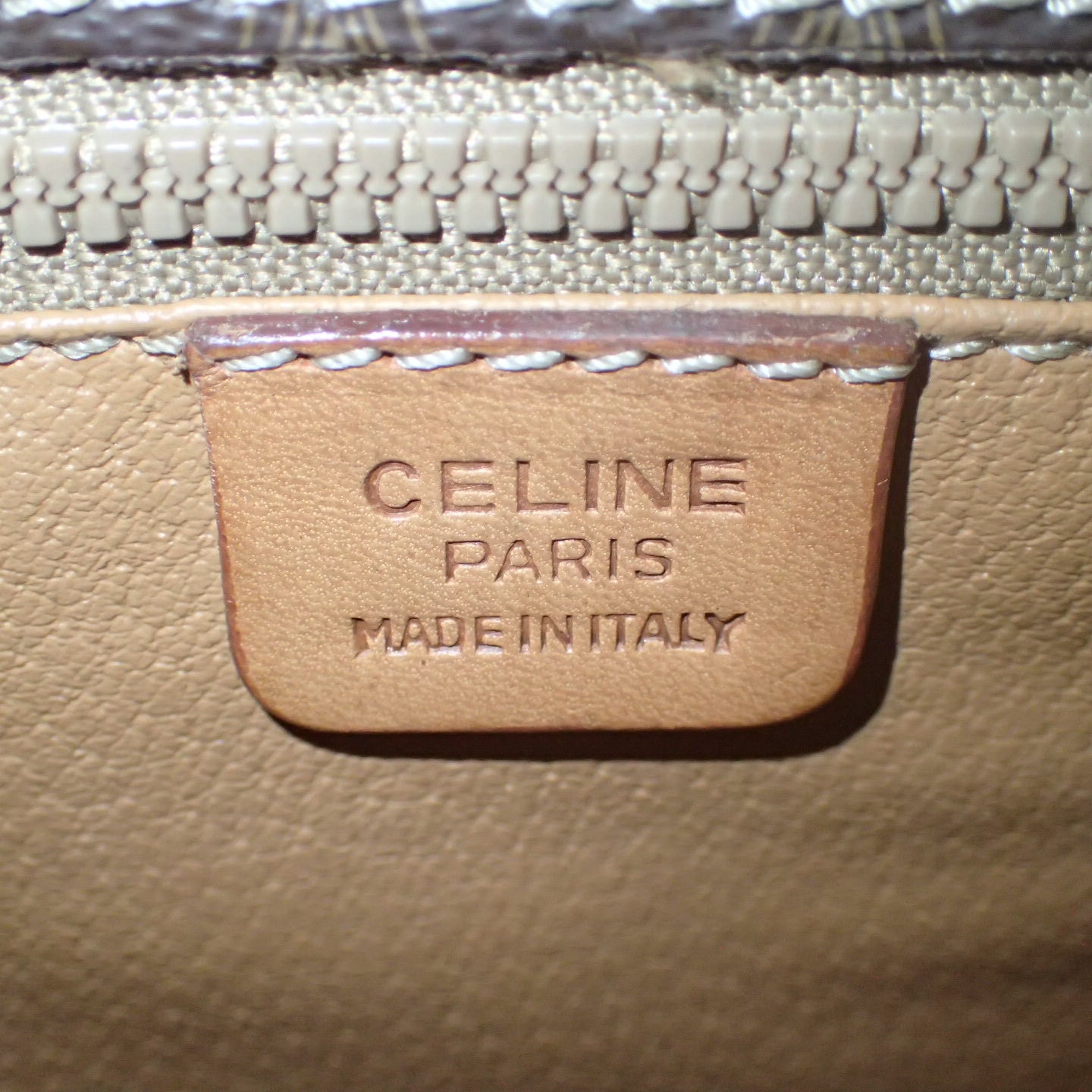 Celine Shoulder Bag Macadam M93 Old Brown CELINE [AFE9] [Used] 