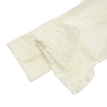 Used ◆M's Black Long Sleeve Shirt Button Down Men's White Size 42 M's braque [AFB40] 