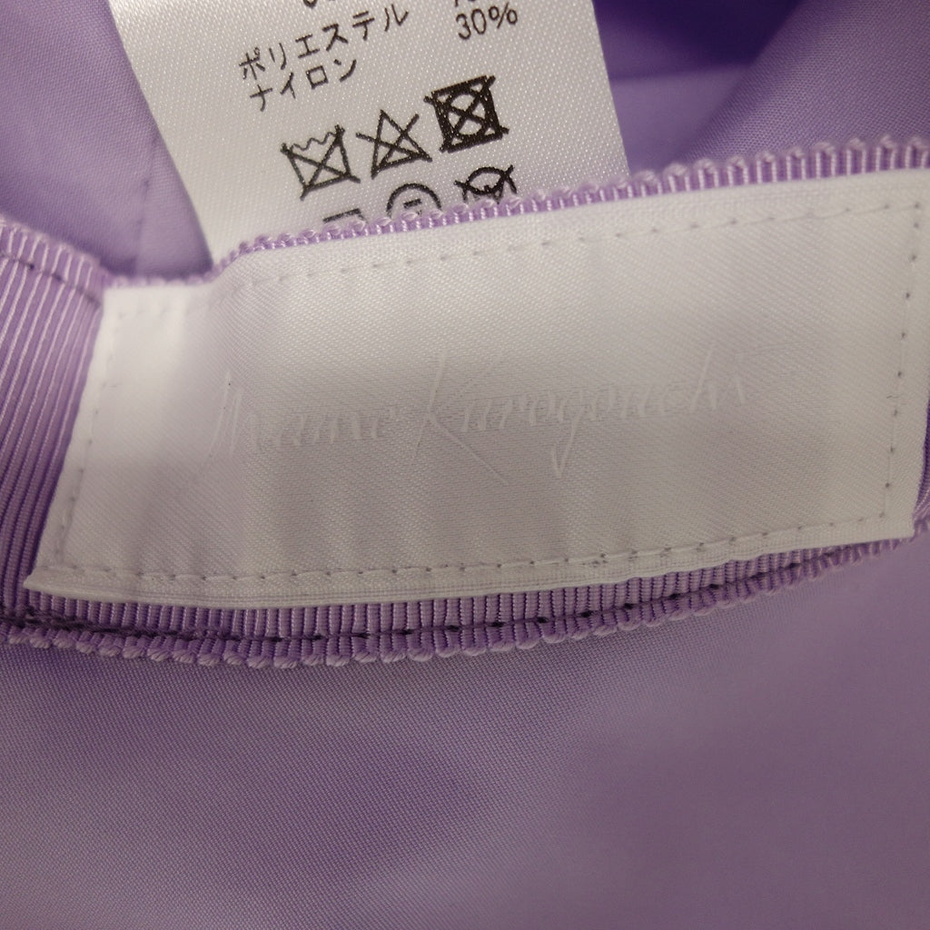 Like new◆Mame Kurogouchi×ENTWURFEIN Women's UV Protection Bucket Hat Purple Size 58cm MM22SS AC512 Mame Kurogouchi×ENTWURFEIN [AFI1] 