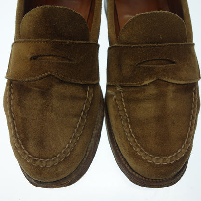 Used ◆Alden Leather Shoes Loafers 6243 Unlined Suede Men's 7 Brown ALDEN [AFD3] 