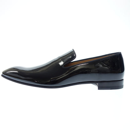 Christian Louboutin Slip-on Patent Dandelion Men's 44.5 Black Christian Louboutin [AFD3] [Used] 