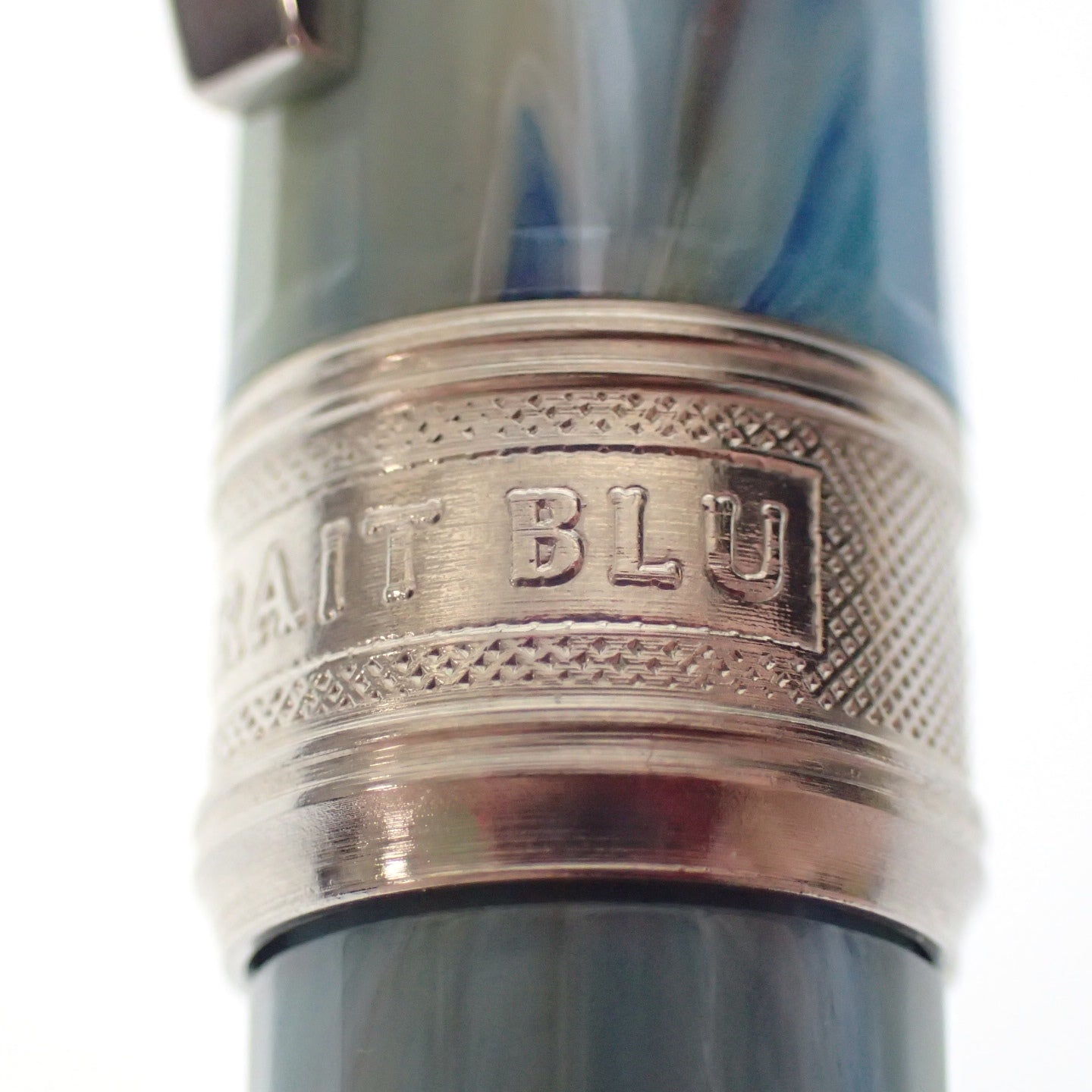 新品同様◆ビスコンティ ボールペン ヴァン ゴッホ 自画像 PORTRAIT BLU 青系 箱付き VISCONTI【AFI18】