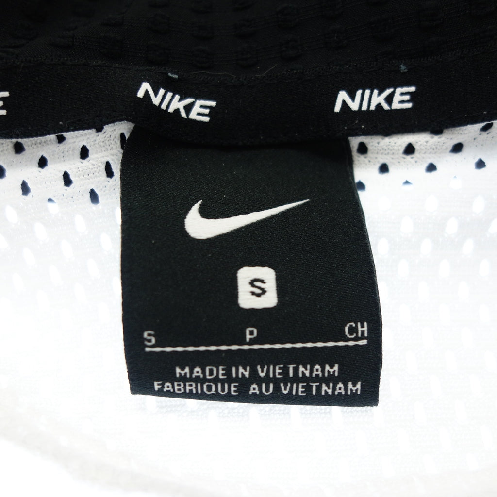 Good condition ◆ Nike Lightweight Half Zip Training Jersey Top CJ4627-100 Men's White x Black Size S NIKE [AFB46] 