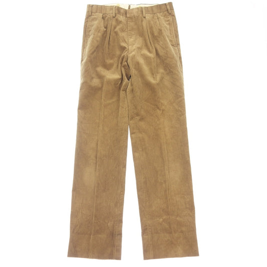 Very good condition ◆ Polo Ralph Lauren corduroy pants 90's 100% cotton Men's light brown Size L Polo Ralph Lauren [LA] 