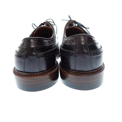 跟新一样◆Alden 皮鞋 Barry Last D5511 Cordovan 长翼 BRICK &amp; MORTAR 定制男式棕色尺码 US9D ALDEN [LA] 