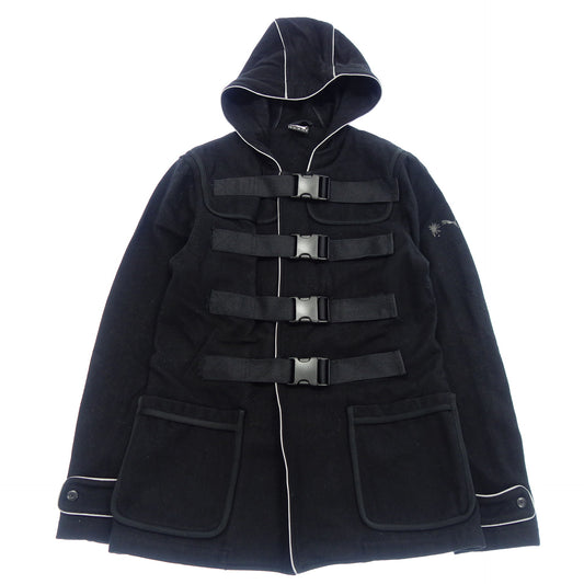 Used ◆ PUMA MIHARAYASUHIRO hooded coat 561649 wool blend black size XS PUMA MIHARAYASUHIRO [AFA7] 