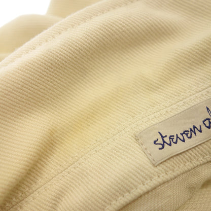 Good condition ◆ Stephen Alan 2B jacket cotton linen men's M white STEVEN ALAN [AFB45] 