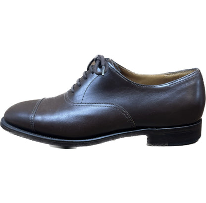 美品◆ジョンロブ レザーシューズ ストレートチップ CITY ブラウン UK5.5EE 8695ラスト JOHN LOBB