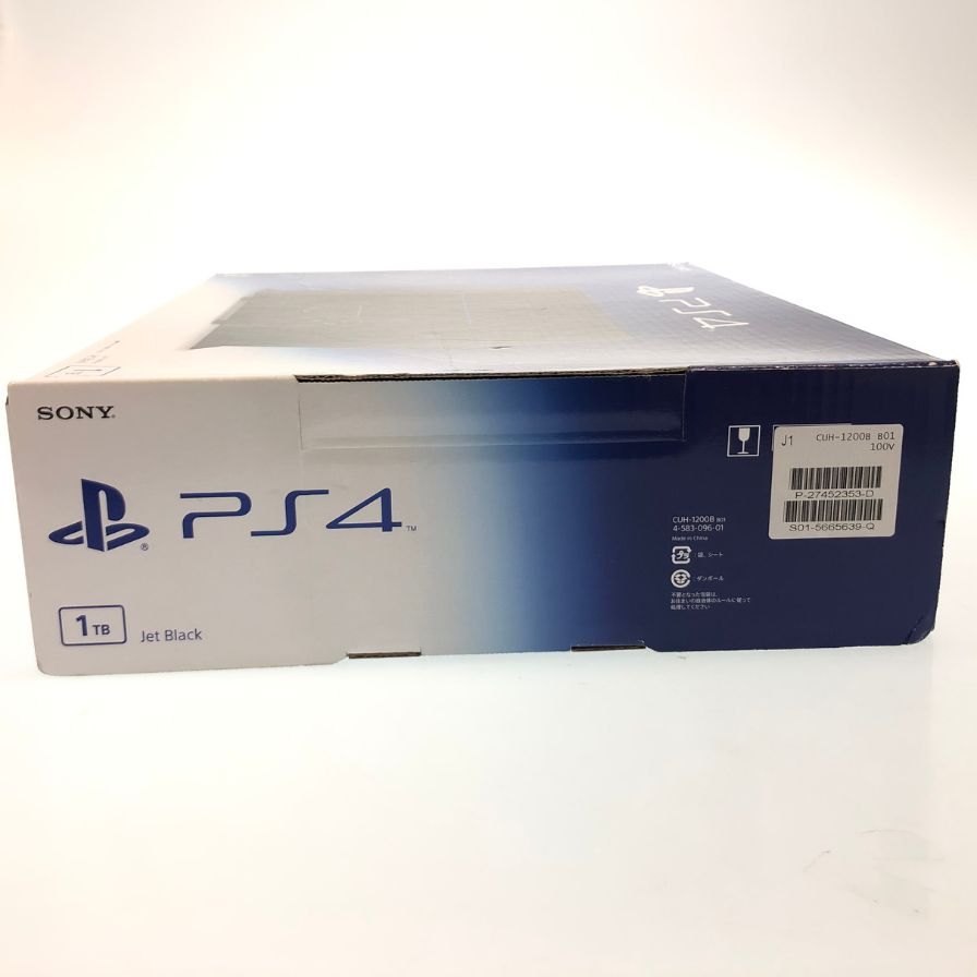 PlayStation 4 游戏机 CUH-1200B 黑色 带控制器 PlayStation 操作未确认 [7F] [二手] 