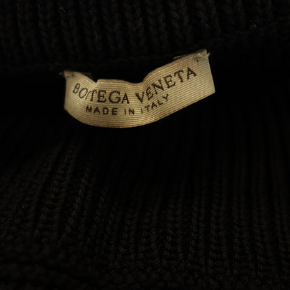 二手◆BOTTEGA VENETA 针织圆领毛衣女式黑色 42 码 BOTTEGA VENETA [AFB12] 