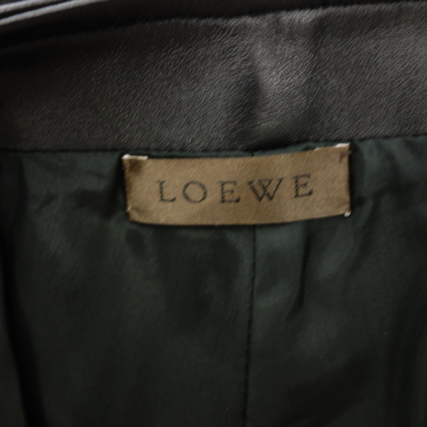 Loewe 皮革长裤 小羊皮 女士 [AFB5] 
