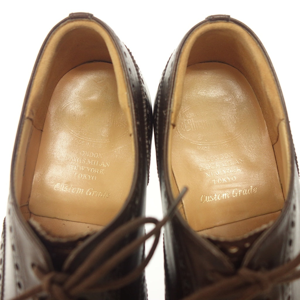 Good Condition◆Church Leather Shoes Chet Wind Four Cities 173 Last Men's Brown Size 6 Church's [LA] 