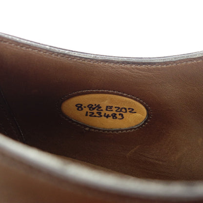 Good Condition◆Edward Green Leather Shoes Straight Tip Chelsea 202 Last Men's 8.5 Brown EDWARD GREEN CHELSEA [LA] 