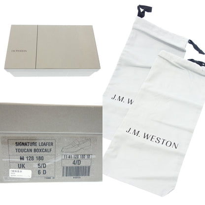 中古◆ジェイエムウエストン シグネチャーローファー 180 メンズ バーガンディ 4D J.M.WESTON【LA】