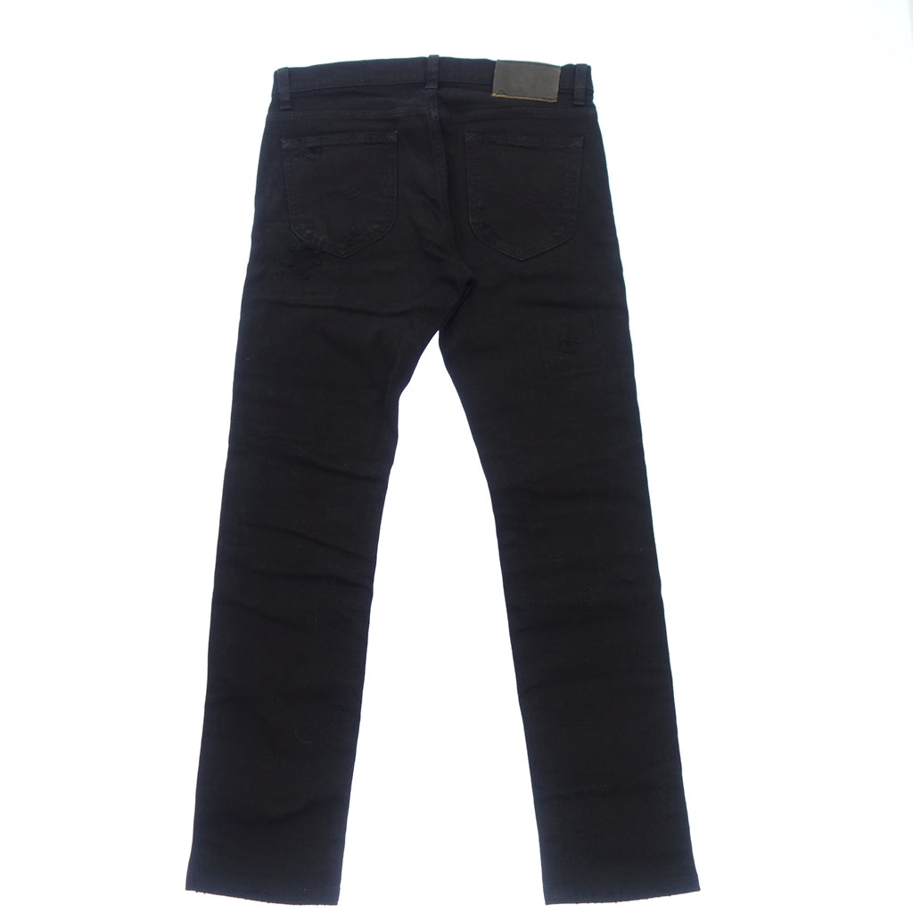 Good condition◆Lee Nano Universe Crush Skinny Pants Men's Black S Lee [AFB42] 