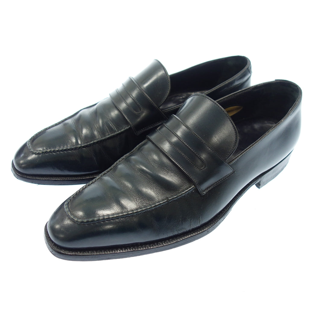 Used ◆ Enzo Bonafe Loafers GIAMBELLINO Men's 6 Blue Enzo Bonafe [AFD9] 