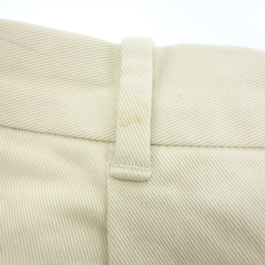 Good condition ◆Stephen Alan slacks cotton men's white S STEAVEN ALAN [AFB37] 