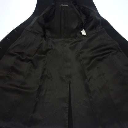 Good condition◆Dolce &amp; Gabbana long coat F0Z21T wool nylon ladies black size 36 DOLCE&amp;GABBANA [AFB34] 