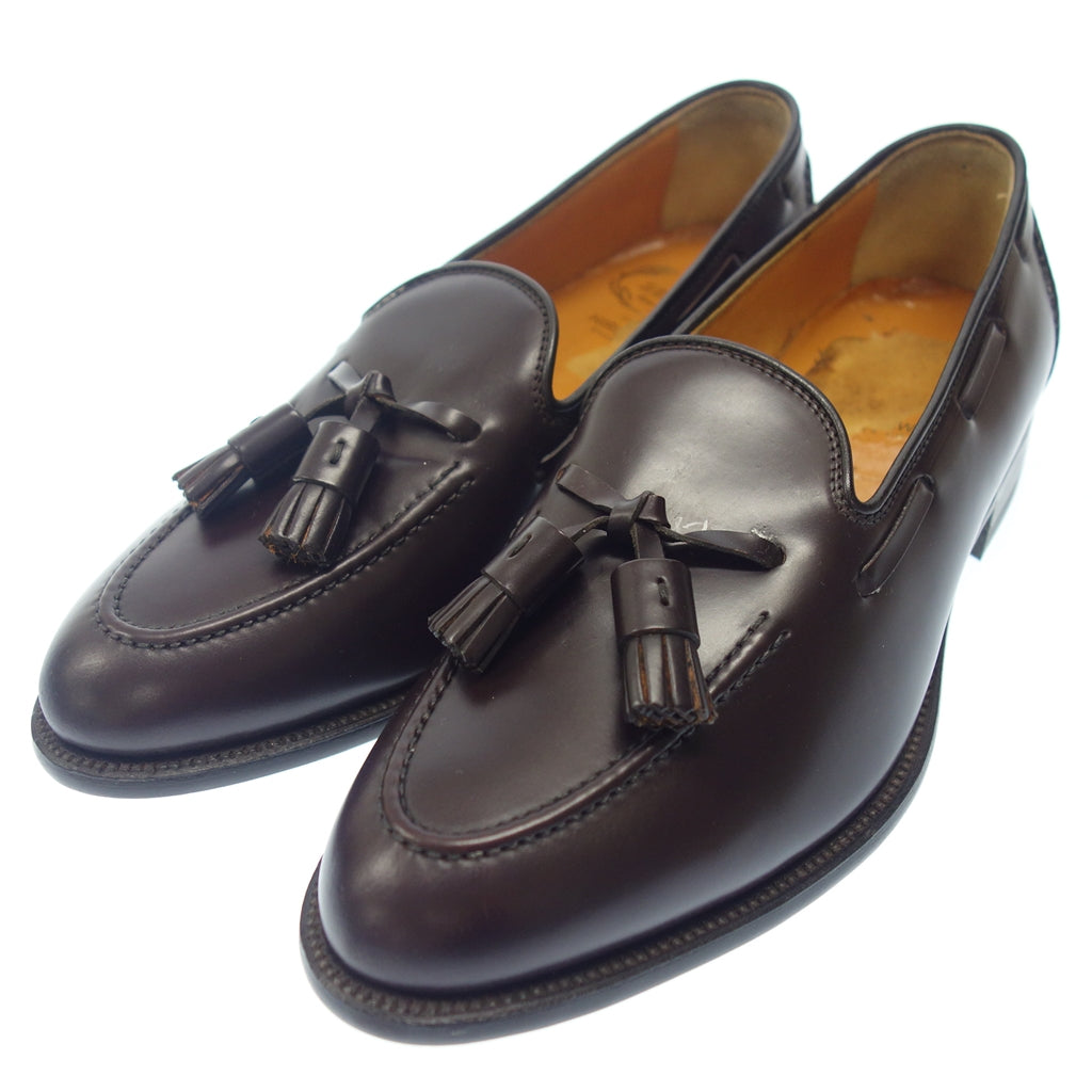 Good condition◆Scotch grain tassel loafers leather shoes men's size 26EE brown SCOTCH GRAIN [AFC29] 