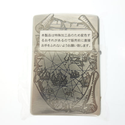 Used ◆Zippo - GREAT TREASURE Made in 2007 Silver ZIPPO [AFI15] 
