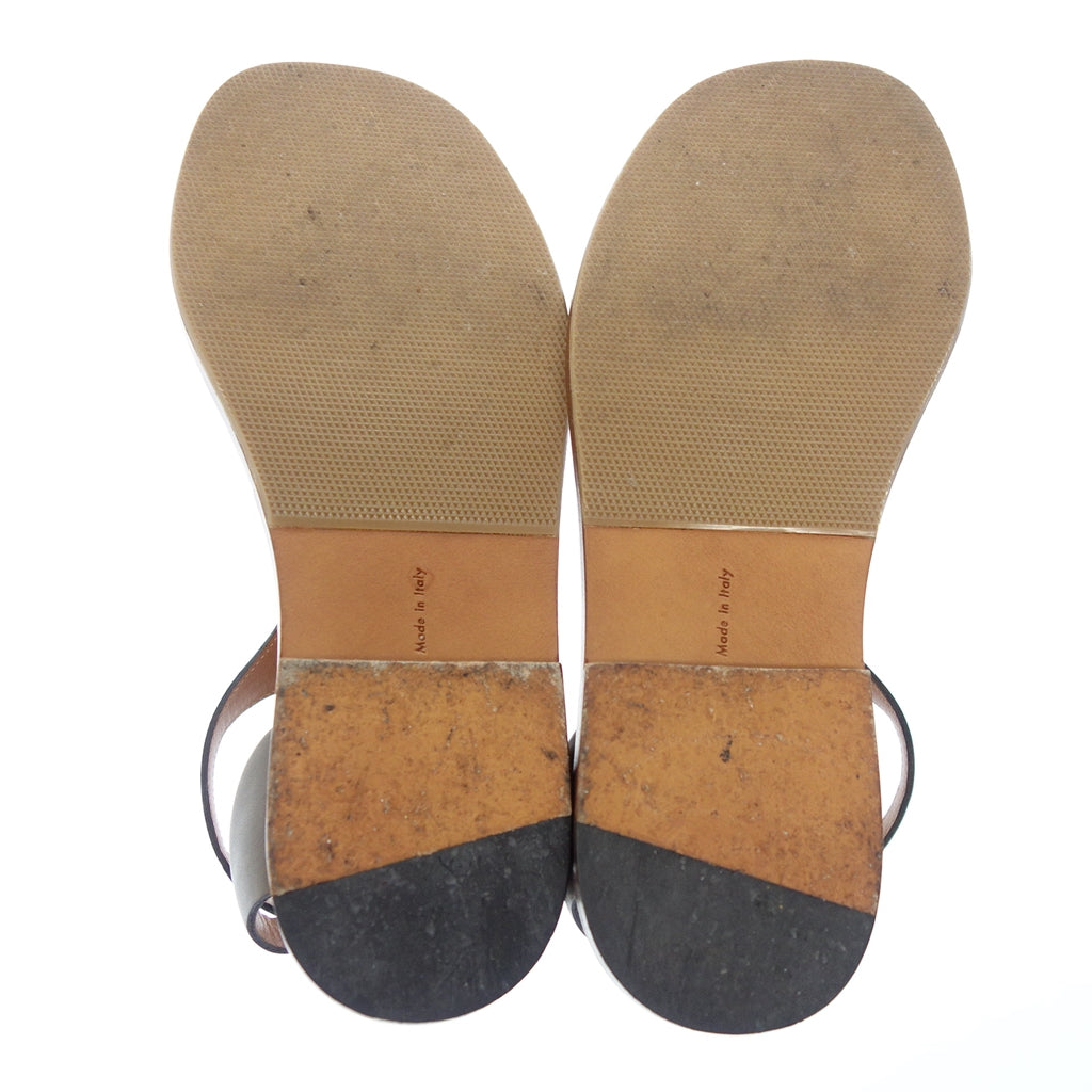 Good Condition◆CELINE Sandals Suede Calfskin CROSTA TAUPE CALF Women's Brown Size 36 325003 CELINE [AFD7] 