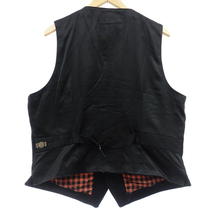 Denim &amp; Supply Ralph Lauren Vest Wool L Men's Black RALPH LAUREN [AFB13] [Used] 