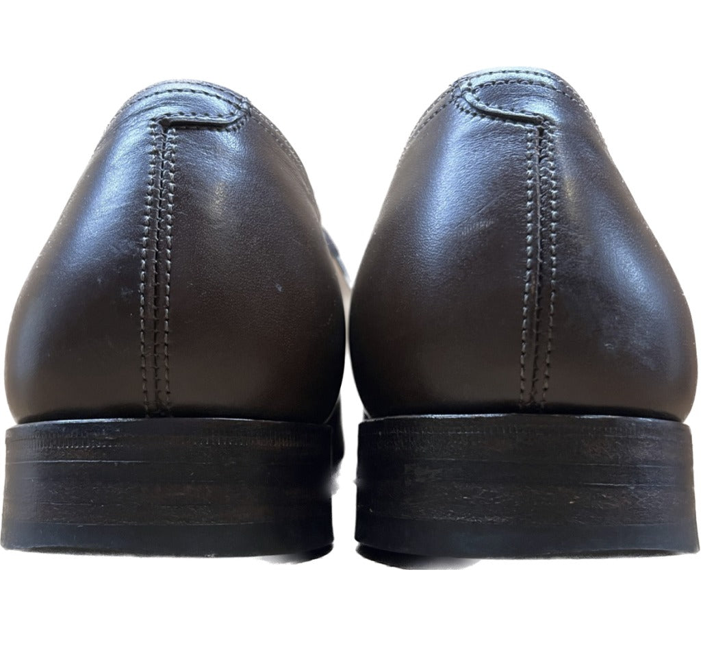 状况良好◆John Lobb 皮鞋直尖 CITY 棕色 UK5.5EE 8695 Last JOHN LOBB 