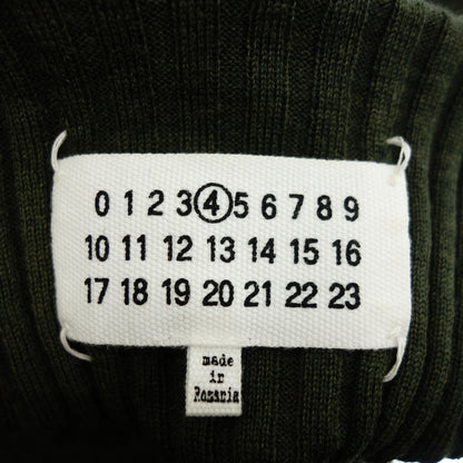 Maison Margiela Knit Sweater Turtleneck Rib Knit Women's Green XS Maison Margiela [AFB29] [Used] 