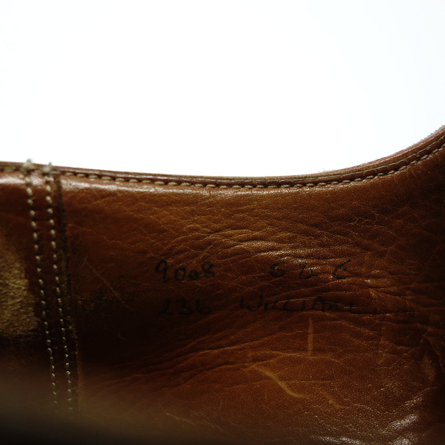 二手 ◆John Lobb 双搭扣鞋 William Old Logo 236 Last 男式 5.5 棕色 JOHN LOBB WILLIAM [AFC20] 