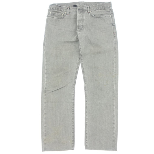 Used Dior denim pants men's gray size 32 763D064TX997 DIOR [AFB25] 