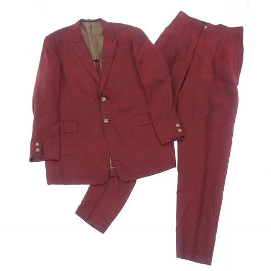 Yohji Yamamoto Pour Homme Setup Rayon Men's Red M Yohji Yamamoto [AFB45] [Used] 