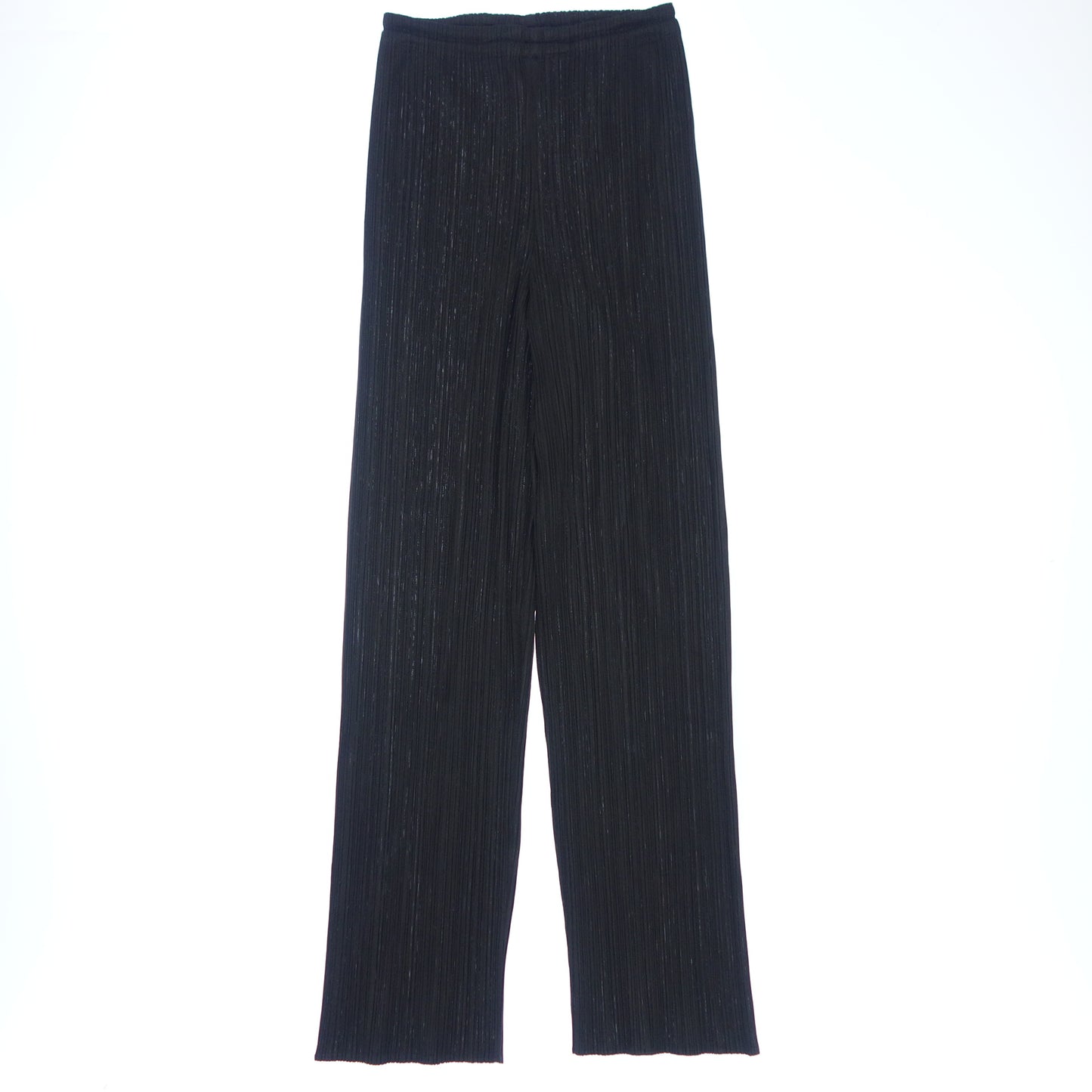 Good condition ◆ Pleats Please Pleated Pants Women's Black Size 2 PLEATS PLEASE [AFB1] 