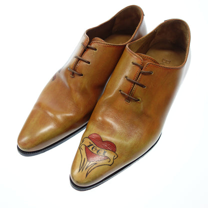 Good condition ◆ Berluti Whole Cut Shoes Piercing Collection Tiger Patine Hand Dyed Men's 5 Brown BERLUTI [AFD3] 