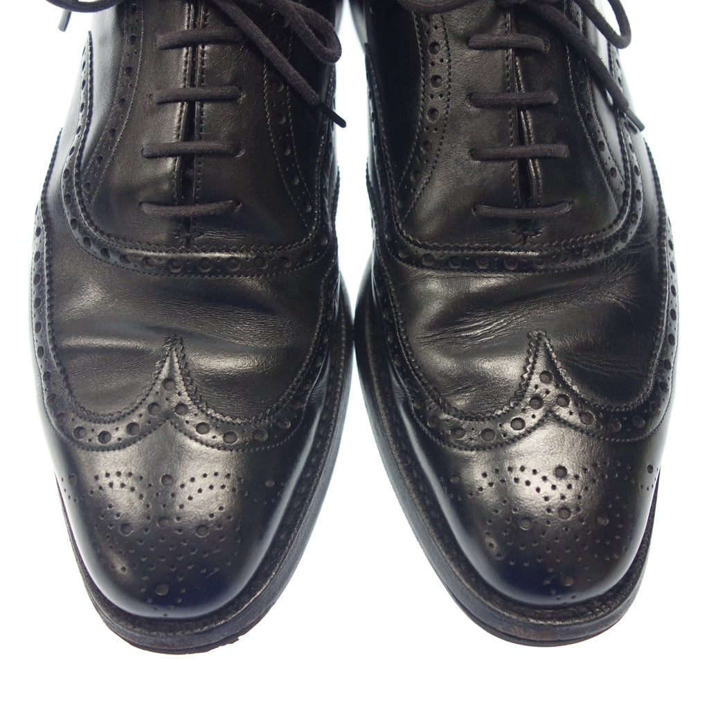 Used Church's Chetwind Leather Shoes Chetwind Full Brogue 173 Last Men's Black Size UK7.5 Church's Chetwind [AFC7] 