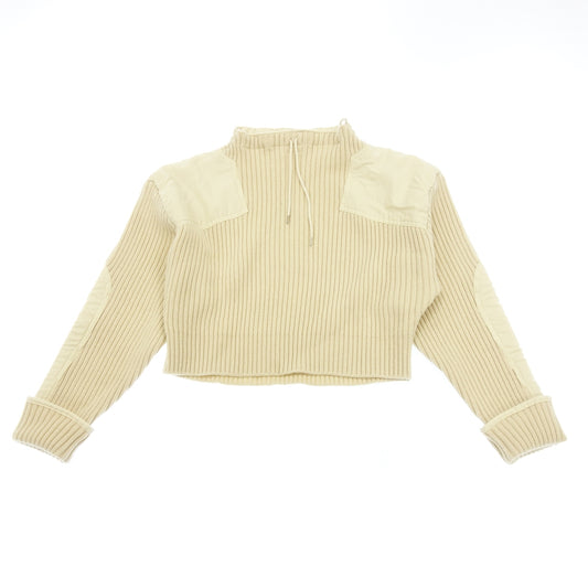 Good condition◆Fumika UCHIDA long sleeve knit wool ladies white size 36 FU-E-KT004 FUMIKA UCHIDA [AFB9] 