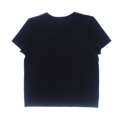 Very good condition ◆ FOXEY BOUTIQUE T-shirt knit 34663 Women's Black Size 42 FOXEY BOUTIQUE [AFB31] 