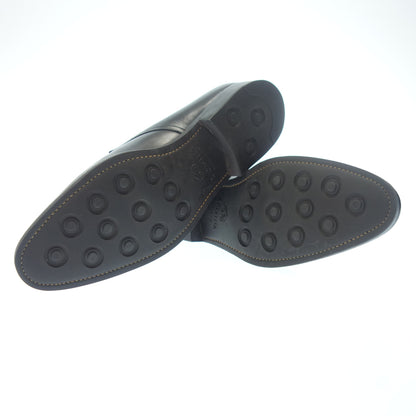 Good Condition ◆ Carmina Single Monk Leather Shoes 80582 Men's Black Size 7.5 Sartore Camier with shoe tree CARMINA [AFC21] 