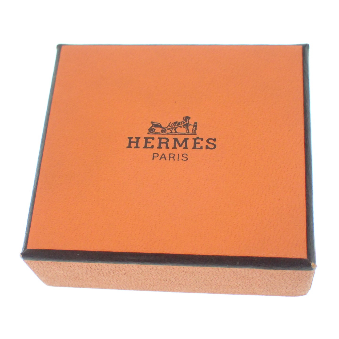 Very good condition◆Hermes scarf ring Chaine d'Ancre silver with box HERMES [AFI17] 