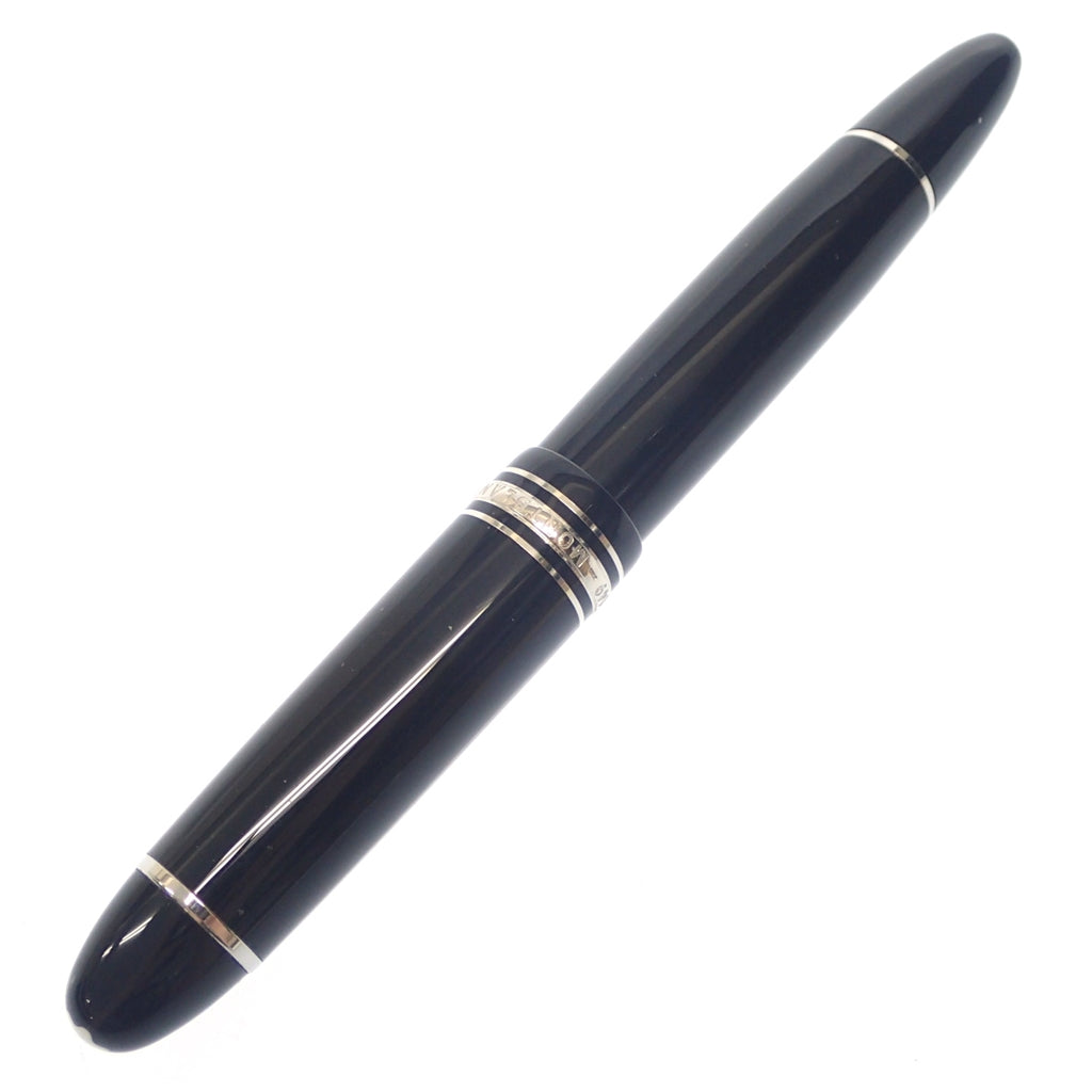 美品◆モンブラン マイスターシュテック 万年筆 プラチナライン 149 ペン先 Au750 吸引式 MONTBLANC MEISTERSTUCK Platinum【AFI1】