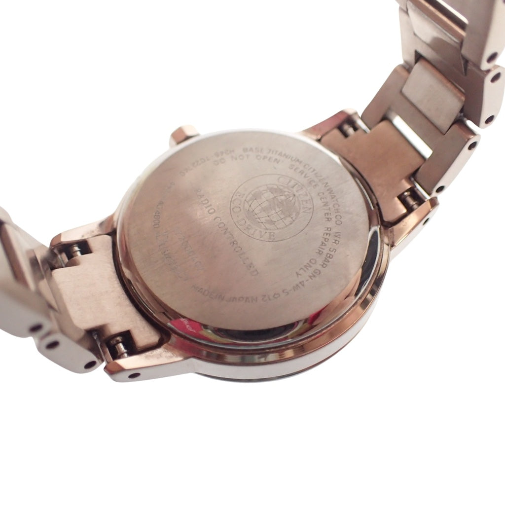 美品◆シチズン 腕時計 クロスシー H246 レディース ピンク CITIZEN【AFI21】
